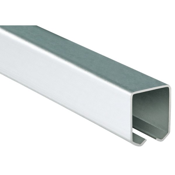 DuraGates Galvanized Overhead Track Medium Galvanized - 19' 8" Long 24-MEDIO