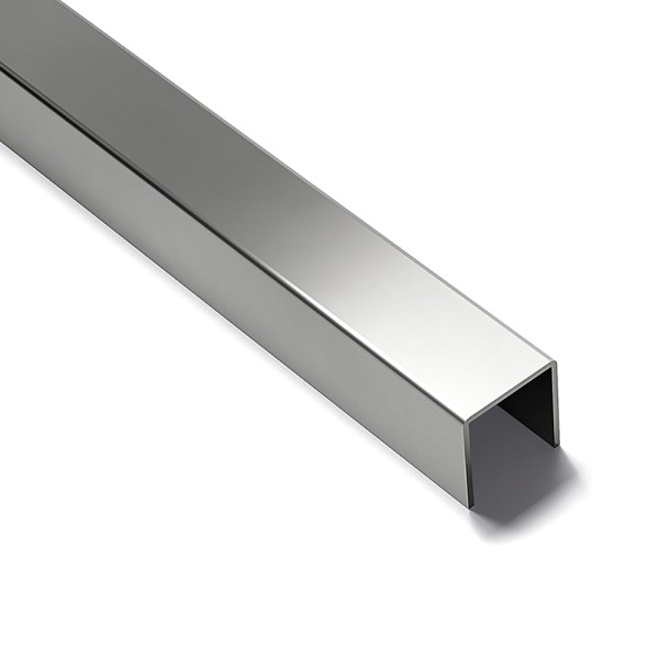 Duragates 19' 8" Long x 1 1/4" U-Channel Guide Rail For Ranger Telescoping Gate System (Galvanized Steel) - RG-387-19.68FT
