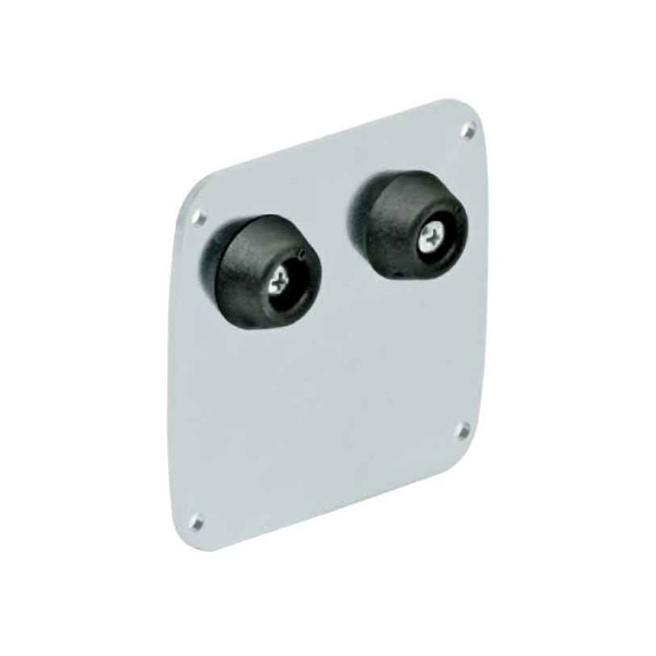 DuraGates Aluminum End Stopper w/o Wheel for Small Tracks - CGA-20M