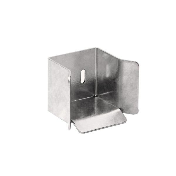 DuraGates Bottom End Cup CGI-346P (Stainless Steel) For Cantilever Track - Cantilever Sliding Gate Hardware
