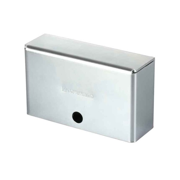 DuraGates 6" Galvanized Steel Support Box for Wheels Less than 45mm Wide - GATEBOX-6HD-G