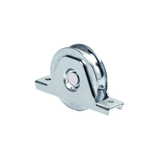 Duragates Galvanized 6" Recessed Twin Wheel with 2 Bearings - 338-160