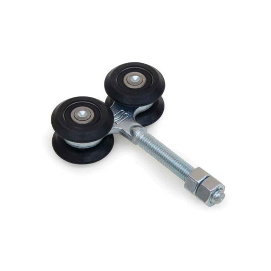 Duragates 4 Wheel Medium Overhead Nylon Trolley w/ Sealed Bearing 4C-M-NY - Cantilever Sliding Gate Hardware