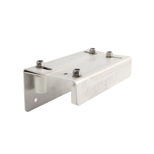 DuraGates Adjustable Guiding Plate CGI-251 (Stainless Steel) For Up To 4 3/8" Gate Frames - Cantilever Sliding Gate Hardware