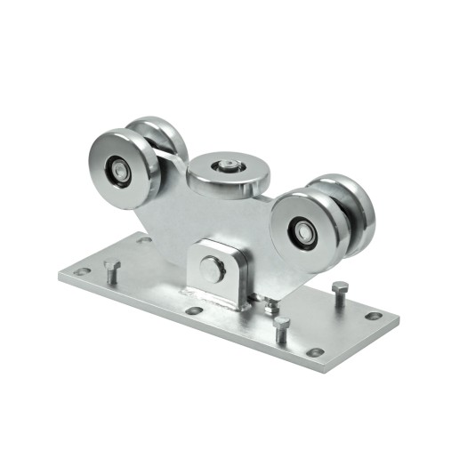 Duragates Grande 5 Wheel Monoblock Galvanized Carriage CGS-350.5G - Cantilever Sliding Gate Hardware