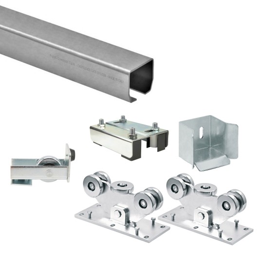 DuraGates Cantilever Gate Hardware Package For Lightweight Gates Up To 13' Long - CGS-KIT150