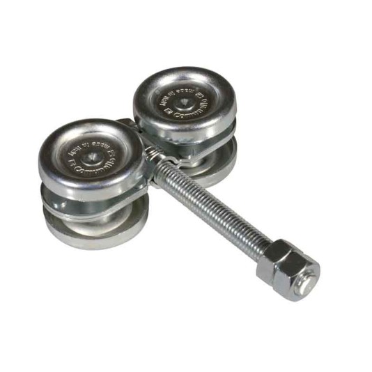 DuraGates 1 7/8" Trolley w/ 48mm Steel Wheels (150 lbs. Capacity) - ECOKIT4C-M