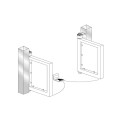 Gate Stop, Galvanized, 4-3/4" high, Bolt on