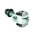 Steel Clamp Hinge w/Greaser & M18 Bolt, 220 lbs. per pair, Galvanized, Sold Individually