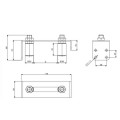 Duragates Adjustable Guide Plate For Up To 3" - Two Wheels 247F