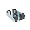 DuraGates Adjustable Guiding Plate 255-220-C (Steel) For Up To 2 3/8" Gate Frames - Cantilever Sliding Gate Hardware