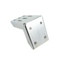 DuraGates Adjustable Wall Mounting Bracket CG-15G (Steel) For End Cup - Cantilever Sliding Gate Hardware