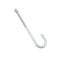 DuraGates Threaded J-Bolt Tie Rod CG-348-M16 (Steel) For Anchoring Carriages - Cantilever Sliding Gate Hardware