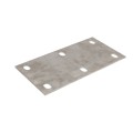 DuraGates 6" x 12" Heavy-Duty Foundation Plate CGI-05P (Stainless Steel) For Medium/Large Carriages - Cantilever Sliding Gate Hardware