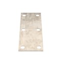 DuraGates 6" x 12" Heavy-Duty Foundation Plate CGI-05P (Stainless Steel) For Medium/Large Carriages - Cantilever Sliding Gate Hardware