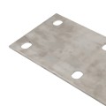 DuraGates 6" x 12" Heavy-Duty Foundation Plate CGI-05P (Stainless Steel) For Medium/Large Carriages - Cantilever Sliding Gate Hardware