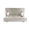 DuraGates Adjustable Guiding Plate CGI-251 (Stainless Steel) For Up To 4 3/8" Gate Frames - Cantilever Sliding Gate Hardware