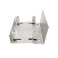 DuraGates Adjustable Guiding Plate CGI-251 (Stainless Steel) For Up To 4 3/8" Gate Frames - Cantilever Sliding Gate Hardware