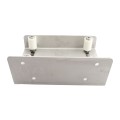 DuraGates Adjustable Guiding Plate CGI-251 (Stainless Steel) For Up To 4 3/8" Gate Frames - Cantilever Sliding Gate Hardware