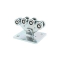 Duragates Small 8-Wheel Carriage Multi-Plate Body CGS-250.8M (Steel) - Cantilever Sliding Gate Hardware