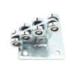 Duragates Small 8-Wheel Carriage Multi-Plate Body CGS-250.8M (Steel) - Cantilever Sliding Gate Hardware
