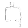 E/Z Slide Aluminum Round Frame Bolt on 2 1/2" ( 2 3/8" OD) Cantilever Gate Track - 19' 3" Long - IGD-101-AB-19