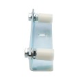 DuraGates Roller Guide Assembly for Ranger Telescoping Gate System (1-1/4" Diameter x 8-1/4" Long, 2 Rollers) - RG-252