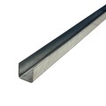 DuraGates 9'10" U-Channel Guide Rail for Ranger Telescoping Gate System (Galvanized Steel) - RG-387-9.84FT