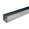 DuraGates 9'10" U-Channel Guide Rail for Ranger Telescoping Gate System (Galvanized Steel) - RG-387-9.84FT