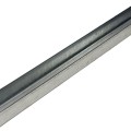 DuraGates 9'10" U-Channel Guide Rail for Ranger Telescoping Gate System (Galvanized Steel) - RG-387-9.84FT