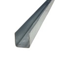DuraGates 9'10" U-Channel Guide Rail for Ranger Telescoping Gate System (Galvanized Steel) - RG-387-9.84FT