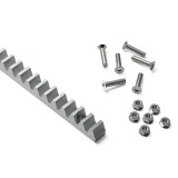 DuraGates 4.92' Galvanized Gear Rack with Mounting Screws for Small Integrator Gate Models - CG-50M