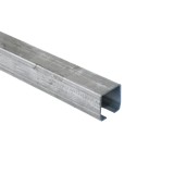 DuraGates 9' 10" Small Cantilever Track CGS-245M-10 (Galvanized Steel) - Cantilever Sliding Gate Hardware