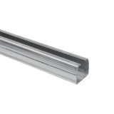 DuraGates 9' 10" Medium Cantilever Track CGS-345P-10 (Galvanized Steel) - Cantilever Sliding Gate Hardware