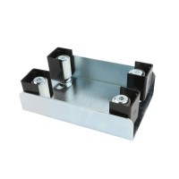 DuraGates Ranger Telescoping Cantilever Sliding Gate Hardware Package For Up To 3 Leaf Gate (Up To 40 ft Opening / 15 ft Slide-In)