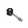 Duragates 2 Nylon Wheel Trolley for 24-Medio Overhead Track w/ 3" Long M12 Bolt & Sealed Bearings 2C-M-NY - Cantilever Sliding Gate Hardware
