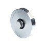 Duragates Galvanized 2" V-Groove Single Wheel with 1 Bearing - 300V-50