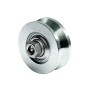 DuraGates Galvanized 8" V-Groove Wheel With Grease Zerk 1 1/2" Wide