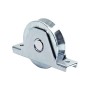 Duragates Stainless Steel 4" Recessed V-Groove Twin Wheel with 2 Bearings - 336IV-100