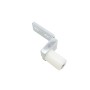 DuraGates Side Mount Adjustable Roller Guide, 1-1/4" Single Nylon Roller CG-252-30 - Cantilever Sliding Gate Hardware