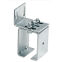 DuraGates Side Mount Wall Support for 23-MEDIO Track System (Galvanized Steel) - 23-MEDIO