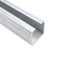 DuraGates 6' 6" Small Cantilever Track CGS-245M-6.6FT (Galvanized Steel) - Cantilever Sliding Gate Hardware