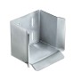 DuraGates CGS-496-20K Galvanized Bottom End Cup for CGS-495-20K Extra Large Track