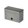 DuraGates 4" Raw Steel Support Box for Wheels less than 45mm Wide - GATEBOX-4HD-R