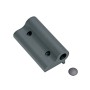 Duragates 5" x 3" Aluminum Side Hinge w/ Off Center Leg - A380G