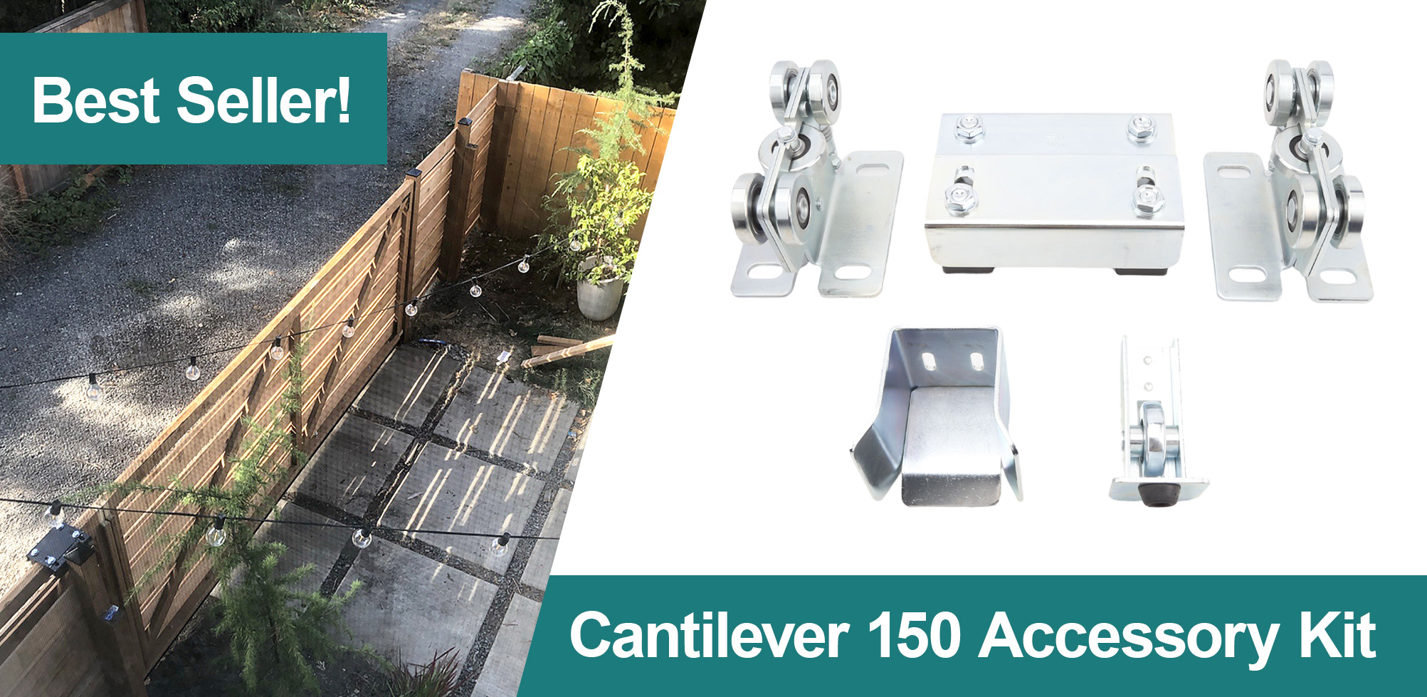 best seller accessory kit cantilever gate